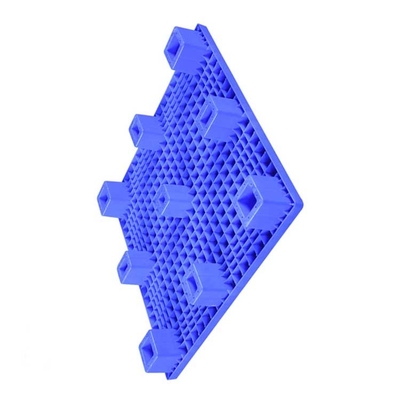 Pallet ép phẳng tải 2000Kg 100 X 100 Cm Vật liệu HDPE màu xanh lam
