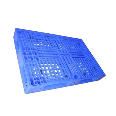 palet nhựa Euro Polietilena màu xanh 1200 X 800 Ba đường chạy bền