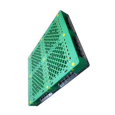 palet nhựa Polypropylene xanh 1200 * 1000mm để lưu trữ