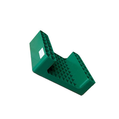 Pallet nhựa xếp chồng HDPE 450x350 màu xanh lá cây cho cảng kho