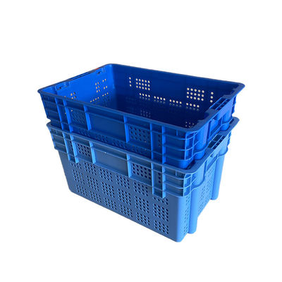 Thùng xếp chồng bằng nhựa HDPE có thể xếp chồng 61x40 cho thị trường kho hàng
