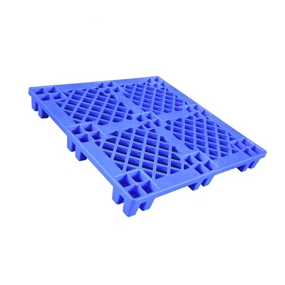 1100 X 1100 X 145 Pallet nhựa HDPE màu xanh 6.6Kg Pallet lồng nhau cho thực phẩm
