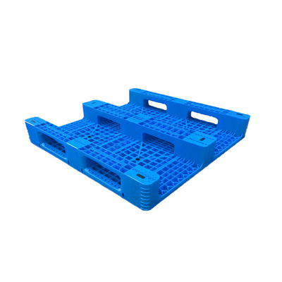 Nhà máy thực phẩm 1100 X 1100 Pallet nhựa HDPE màu xanh Nhà cung cấp Pallet nhựa tái chế 100%