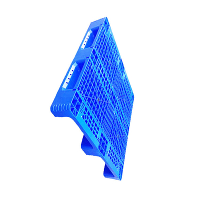 Nhà máy thực phẩm 1100 X 1100 Pallet nhựa HDPE màu xanh Nhà cung cấp Pallet nhựa tái chế 100%