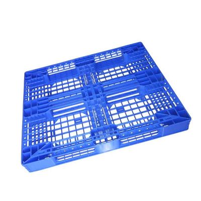 Bề mặt lưới chống ăn mòn palet nhựa HDPE Màu xanh lam 1200 * 1000mm