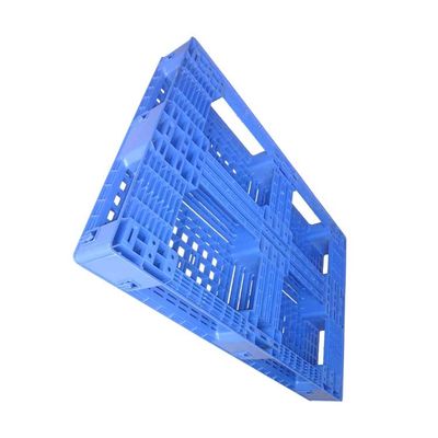 palet nhựa PE màu xanh 1200 X 800 SGS Sáu người chạy Chống ăn mòn