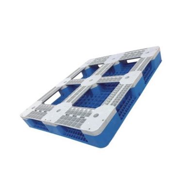 palet nhựa công nghiệp HDPE màu xanh 120 * 100cm có lỗ trên cùng