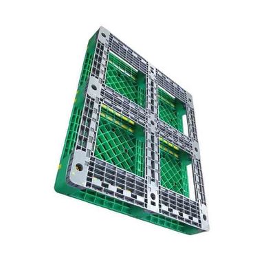 palet nhựa Polypropylene xanh 1200 * 1000mm để lưu trữ