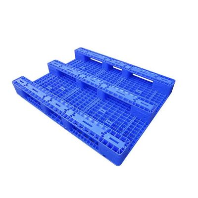 1500kg HDPE palet nhựa nặng 1,4 * 1,1m Ba người chạy palet nhựa