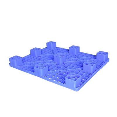 Tải trọng động 600Kg palet nhựa xanh 1200 X 1000 để lưu trữ