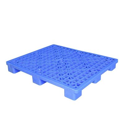 Tải trọng động 600Kg palet nhựa xanh 1200 X 1000 để lưu trữ
