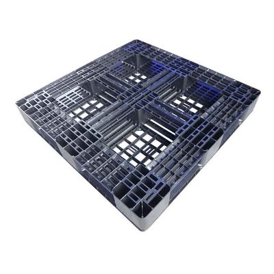 1100 X 1100 palet nhựa SGS đen palet nhựa vận chuyển
