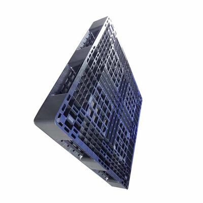 palet nhựa Polietilena đen công nghiệp 1100 X 1100 Tải trọng động 3T