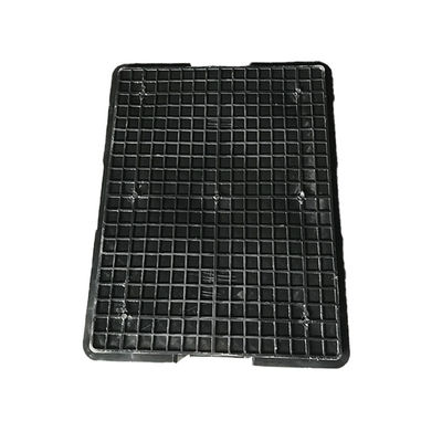 Hộp nhựa lưu trữ ESD màu đen 54x42 Thân thiện với môi trường Có thể tái chế