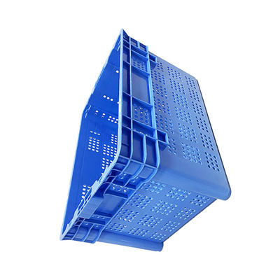 HDPE Vòng quay Nhựa Di chuyển Thùng hậu cần có thể lồng ghép 23,6X15,7 '