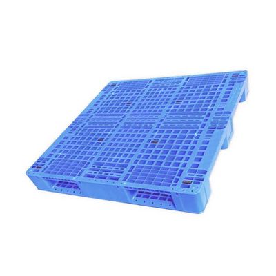 1100x1100 Pallet nhựa xếp chồng HDPE Dynamic 2.5T Blue 13.8Kg