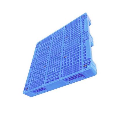 110x110 Màu xanh lam Pallet nhựa nặng 13,8Kg HDPE Logistics Vận chuyển