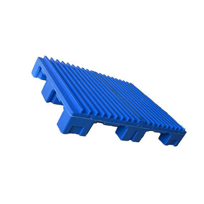 Pallet nhựa đúc tĩnh 4000Kg có thể xếp chồng lên nhau HDPE màu xanh