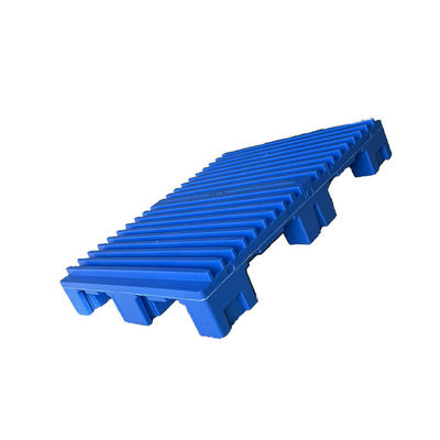 Pallet nhựa đúc phun 1060x750 có thể xếp hàng HDPE 4000Kg Logistics