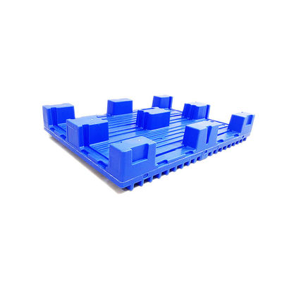 ASI 106X75 PE Pallet hạng nặng màu xanh lam có răng cưa 4000Kg Logo tùy chỉnh