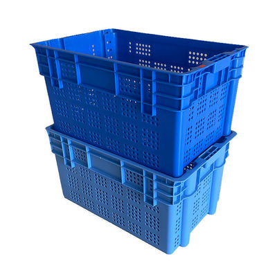 Thùng xếp chồng bằng nhựa HDPE có thể xếp chồng 61x40 cho thị trường kho hàng