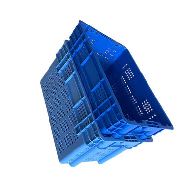 Thùng 60X40 HD Polyethylene hợp vệ sinh Di chuyển trên thị trường thực phẩm biển Tải trọng 50Kg