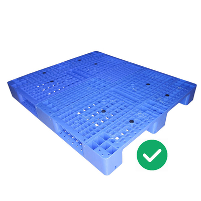 Nhà kho Pallet nhựa có thể làm tổ hợp vệ sinh công thái học HDPE 2000Kg Năng động