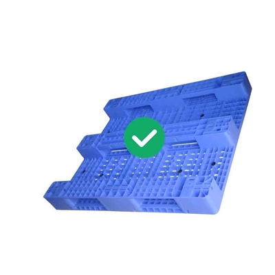 Nhà kho PE Injection Pallet đúc 2000Kg Tải trọng động HDPE Vệ sinh