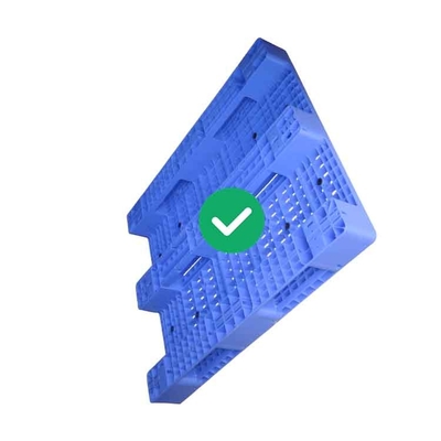 Pallet nhựa PE có thể xếp chồng lên nhau 2000Kg Tải trọng động 130x110