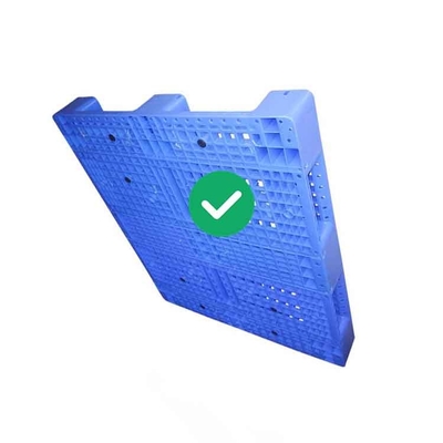 Pallet nhựa có thể lồng được 2T hợp vệ sinh 1300X1100 PE cho ngành công nghiệp thực phẩm