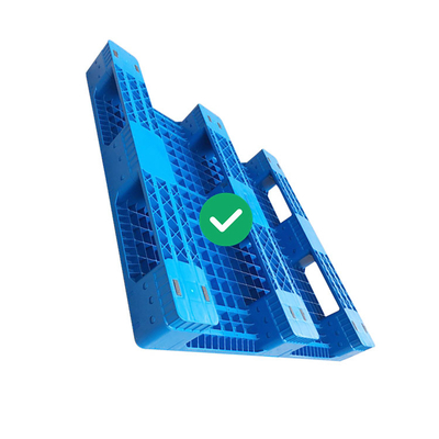 Pallet nhựa đúc 120x120 PE 1.2T Tải động ISO Hình chữ nhật