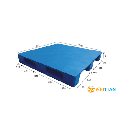 Pallet nhựa có thể xếp chồng lên nhau HDPE 1200x1200 Heavy Duty Ergonomic