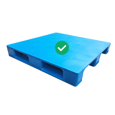 1200x1200 Pallet nhà kho công nghiệp HDPE Tái chế Bốn chiều Lối vào ISPM 15