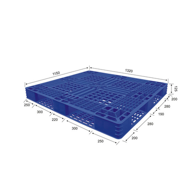 Pallet nhựa HDPE có thể tái chế PP FM 4000Kg tĩnh cho cổng