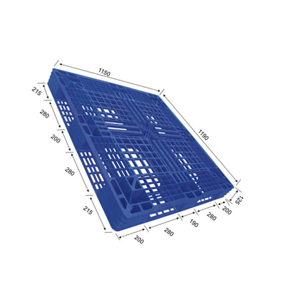 Pallet nhựa PE tiện dụng 1190x1150 Băng tải liền mạch 1200Kg
