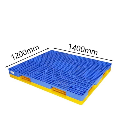 Nhà kho 600Kg Pallet nhựa động xuất khẩu Pallet nhựa PE 1200X1400