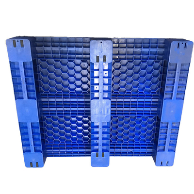 Nhà kho Pallet nhựa có thể xếp được 1500Kg Pallet nhựa xuất khẩu HDPE