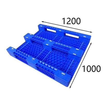 1200x1000 Pallet nhựa lồng nhau 4 lối vào 1200 Kg Tải trọng giá đỡ Không halogen
