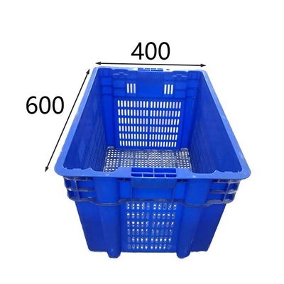 100% HDPE Thùng nhựa di chuyển có thể thu gọn 600 X 400 X 315mm Hạng nặng Bền